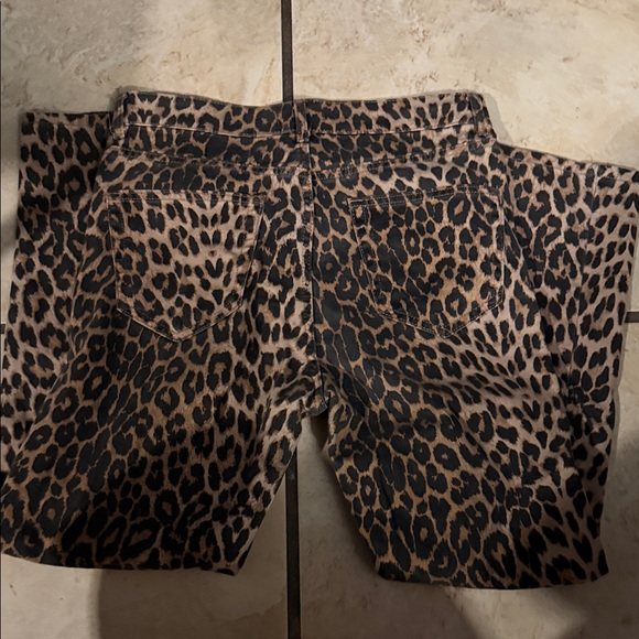 Zara Animal Print Denim - Picture 4 of 4
